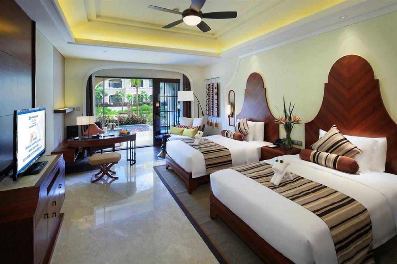 Wyndham Grand Plaza Royale Hainan Longmu Bay Ledong Bagian luar foto