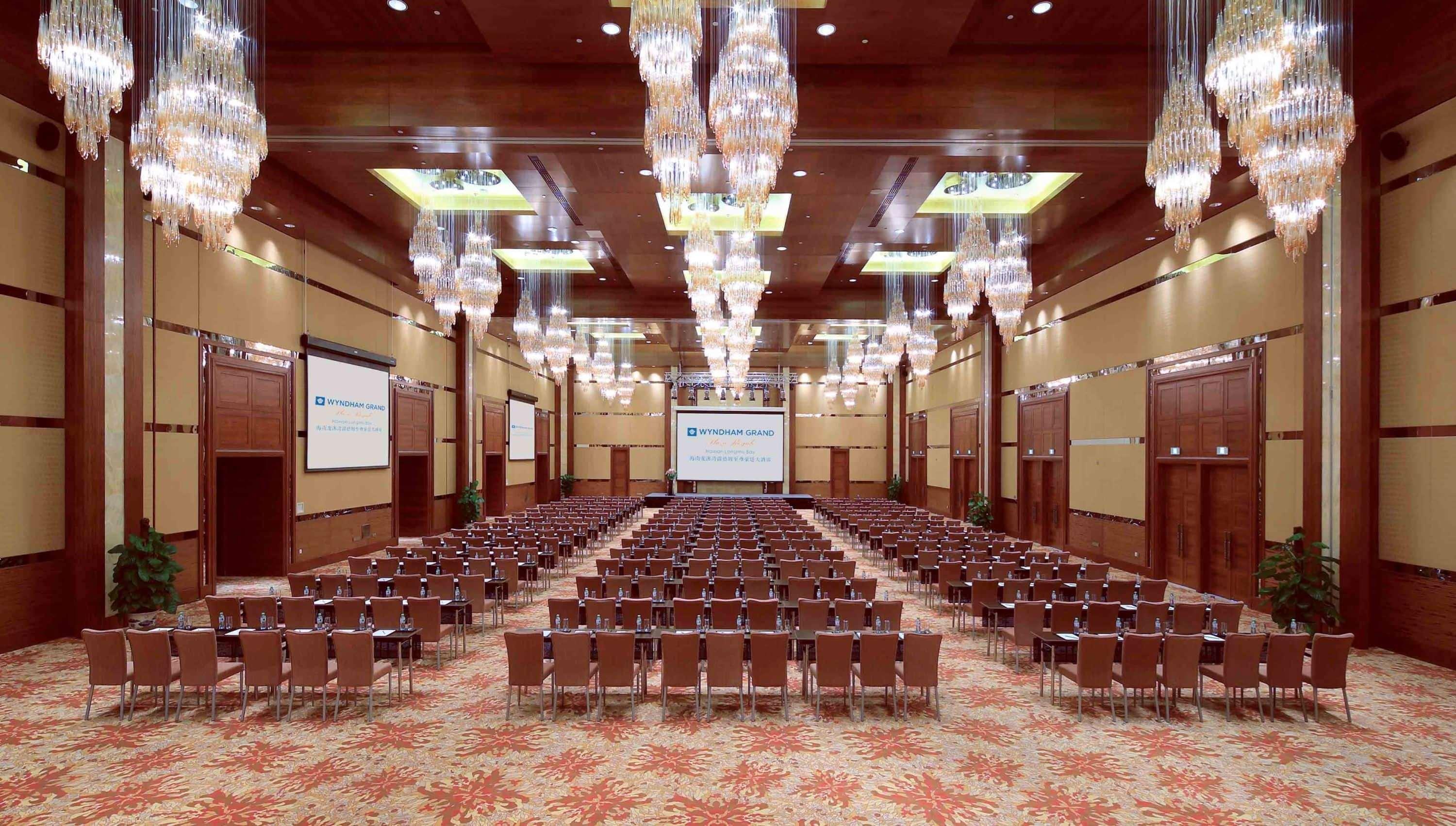 Wyndham Grand Plaza Royale Hainan Longmu Bay Ledong Bagian luar foto