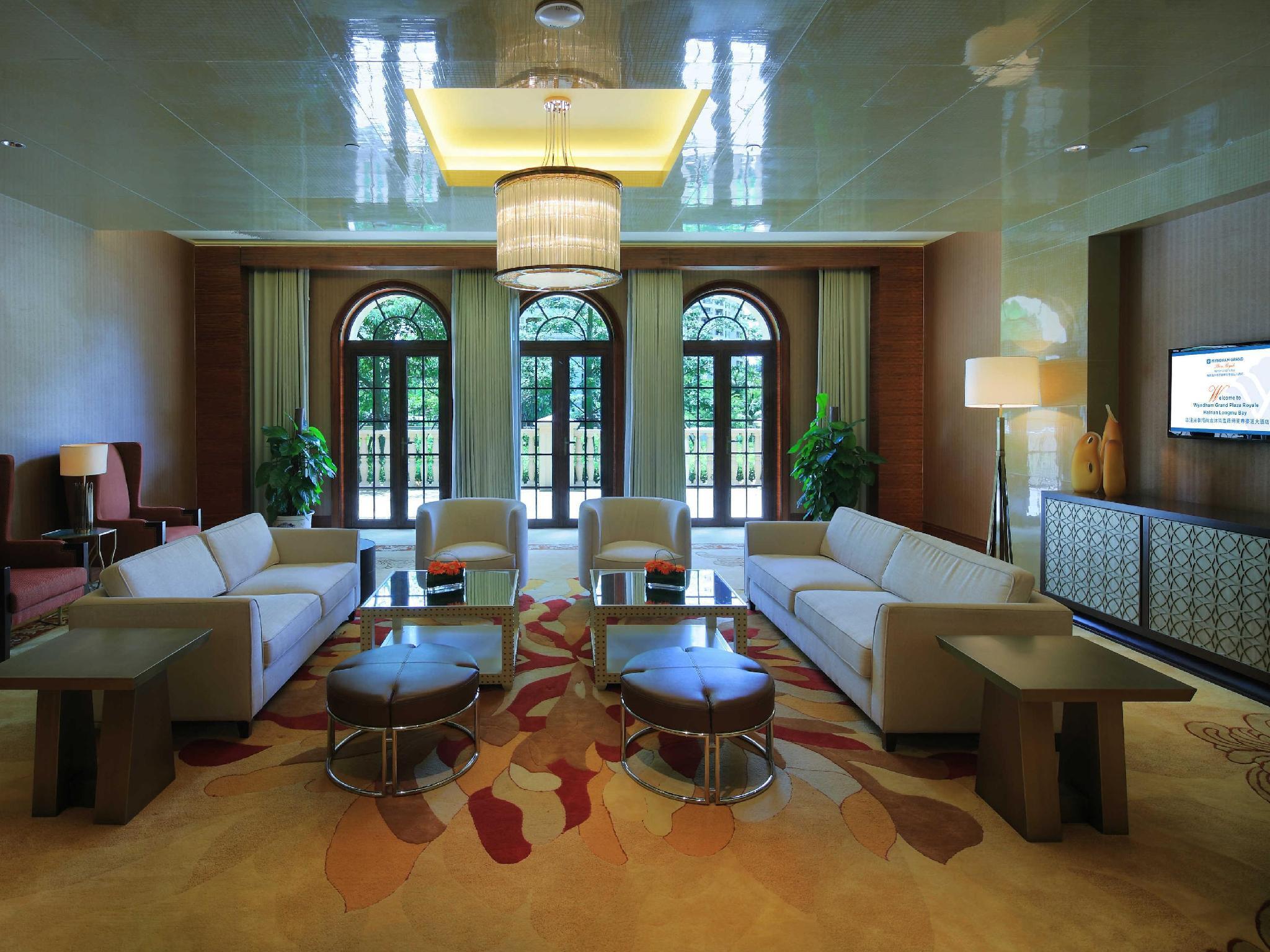 Wyndham Grand Plaza Royale Hainan Longmu Bay Ledong Bagian luar foto