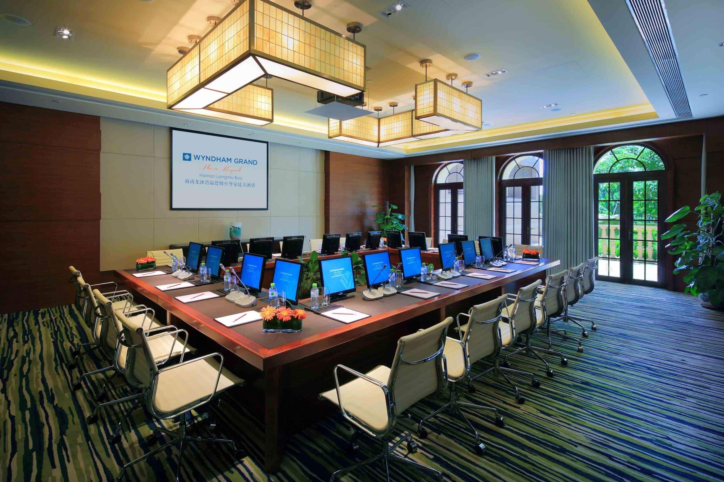 Wyndham Grand Plaza Royale Hainan Longmu Bay Ledong Bagian luar foto