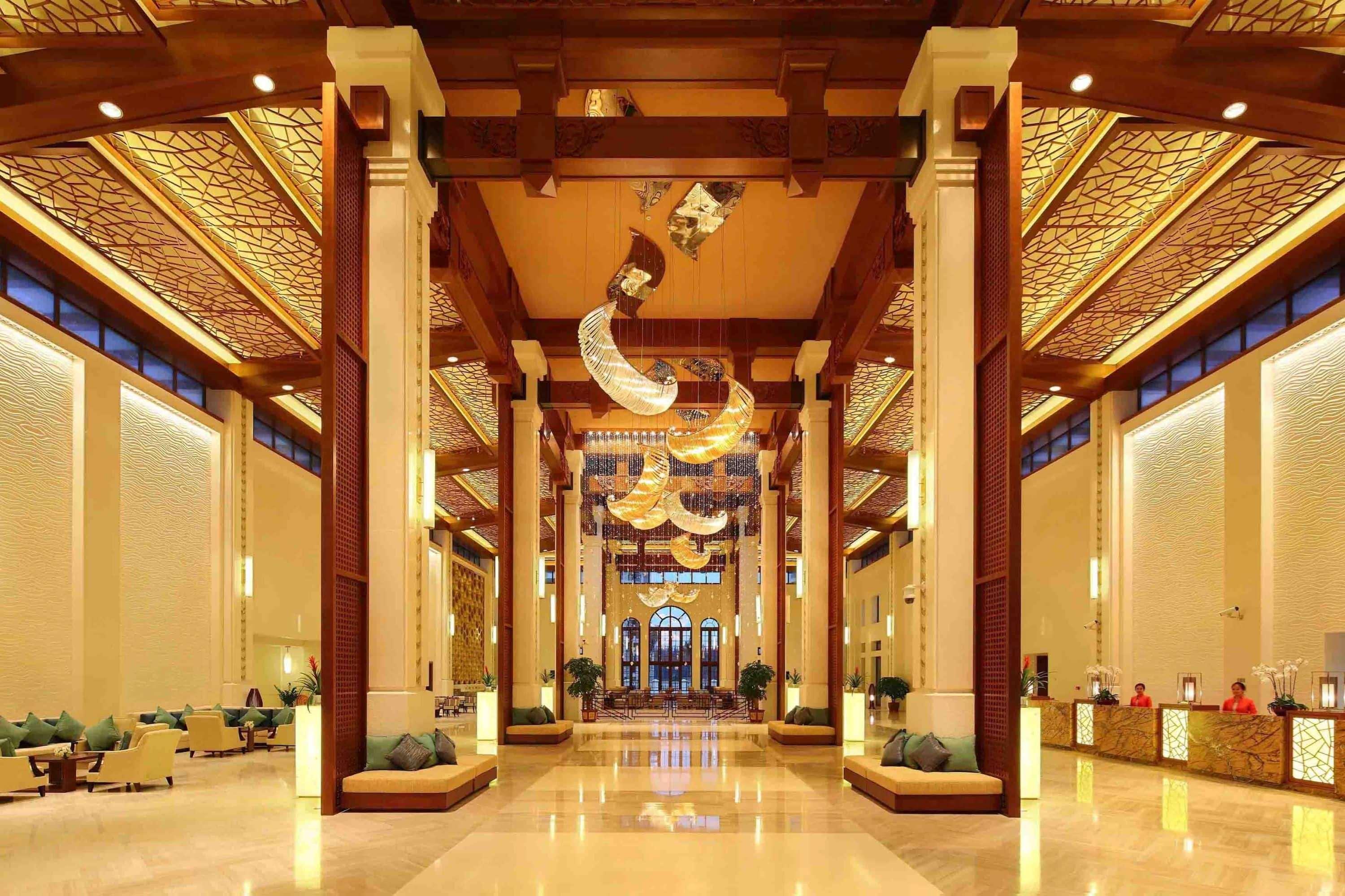 Wyndham Grand Plaza Royale Hainan Longmu Bay Ledong Bagian luar foto