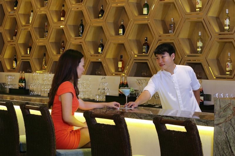 Wyndham Grand Plaza Royale Hainan Longmu Bay Ledong Bagian luar foto