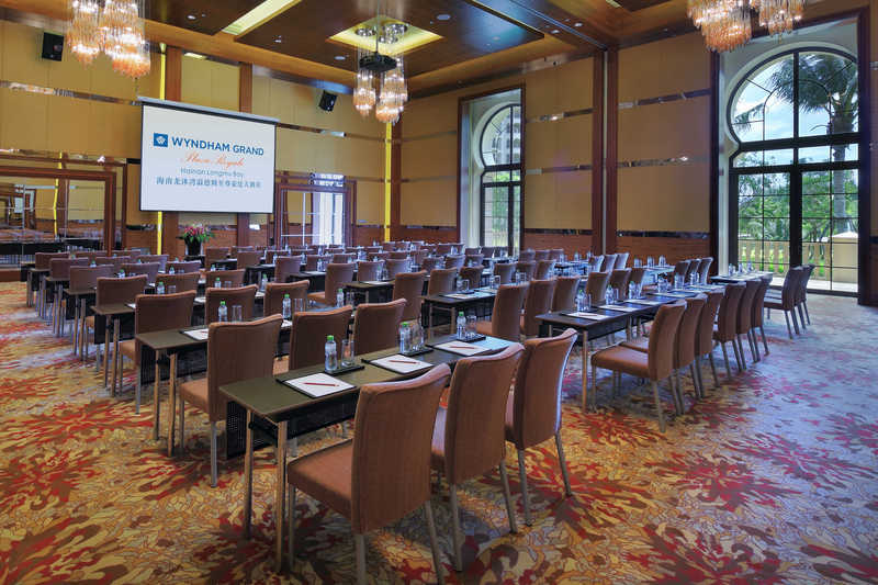 Wyndham Grand Plaza Royale Hainan Longmu Bay Ledong Bagian luar foto