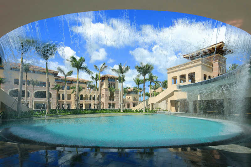 Wyndham Grand Plaza Royale Hainan Longmu Bay Ledong Bagian luar foto