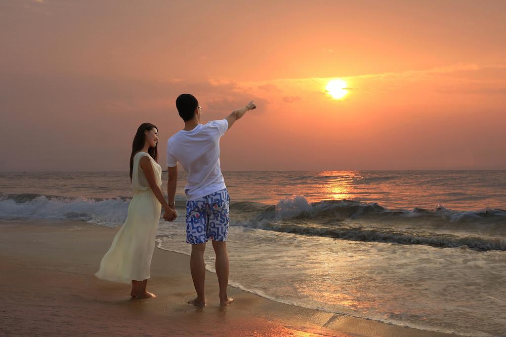 Wyndham Grand Plaza Royale Hainan Longmu Bay Ledong Bagian luar foto