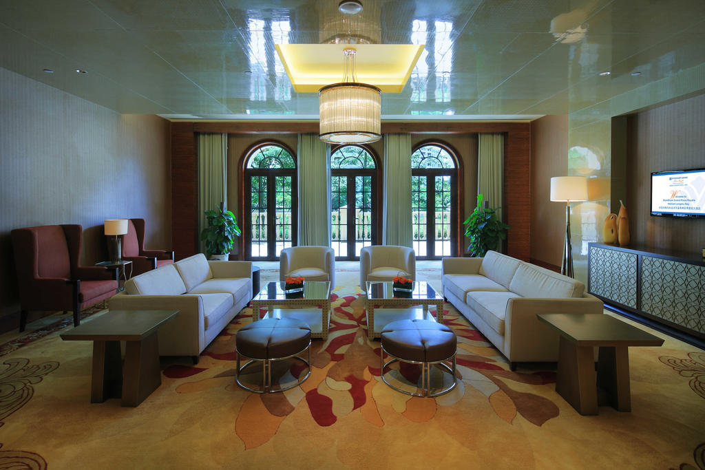 Wyndham Grand Plaza Royale Hainan Longmu Bay Ledong Bagian luar foto