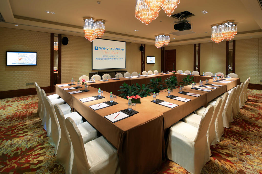Wyndham Grand Plaza Royale Hainan Longmu Bay Ledong Bagian luar foto